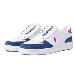 New! Polo Ralph Lauren Court Low-Top Sneaker Size 10